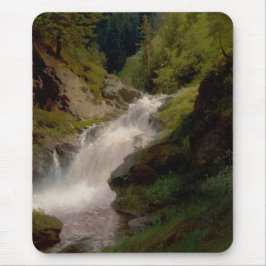 Winona Falls (US-Landschaft) (von Hermann Herzog) Mousepad
