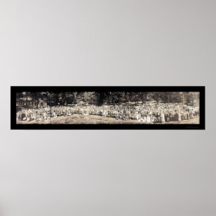 Winona Lake IN Bible Foto 1915 Poster