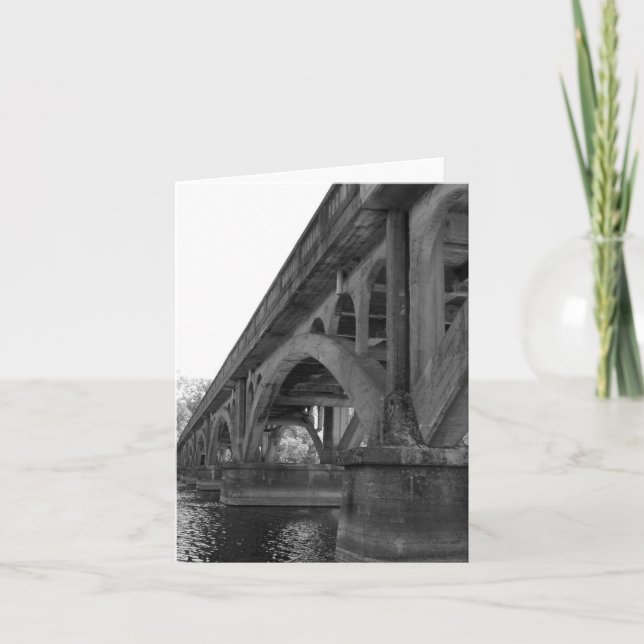 Winona Lastwagen-Brücken-Karte Karte (Vorderseite)