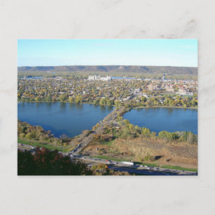 Winona-See - Winona, MN Postkarte