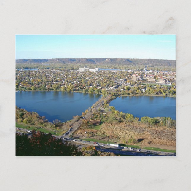 Winona-See - Winona, MN Postkarte (Vorderseite)