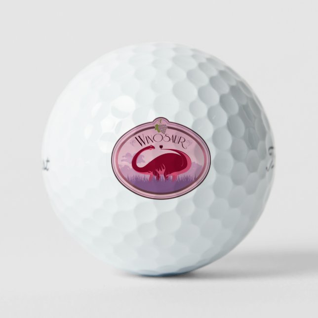 Winosaur Golf Balls Golfball (Vorderseite)
