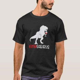 Winosaurus Wino Saur Women Wine Lover T-Shirt