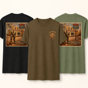 Winslow Arizona Wahrzeichen Centennial Bekleidung T-Shirt