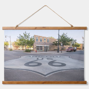 Winslow, Arizona Wandteppich Mit Holzrahmen