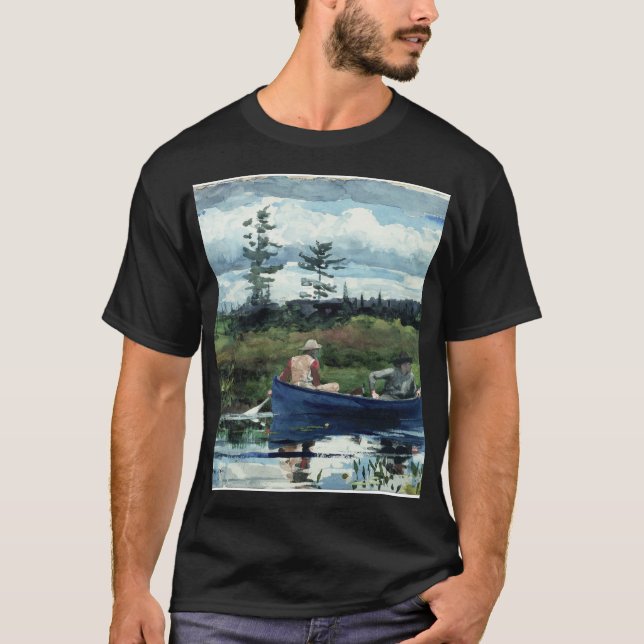 Winslow Homer - Das blaue Boot T-Shirt (Vorderseite)