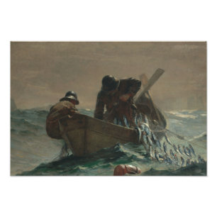 Winslow Homer - das Hering-Netz Fotodruck
