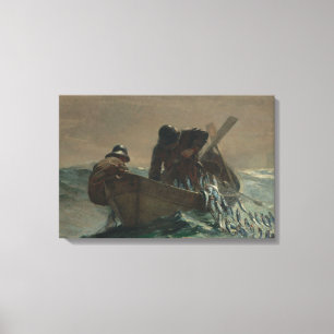 Winslow Homer - Das Heringsnetz Leinwanddruck