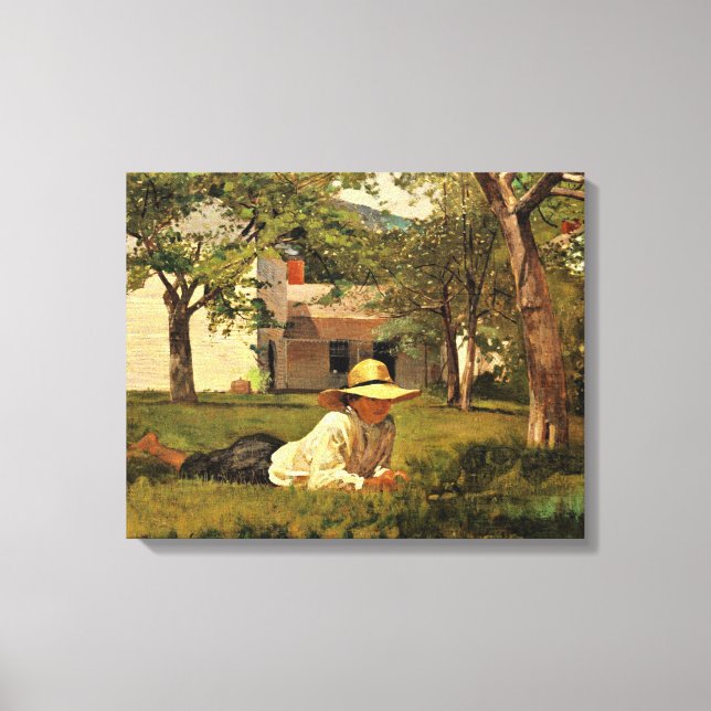 Winslow Homer - Das Nomen Leinwanddruck (Vorderseite)