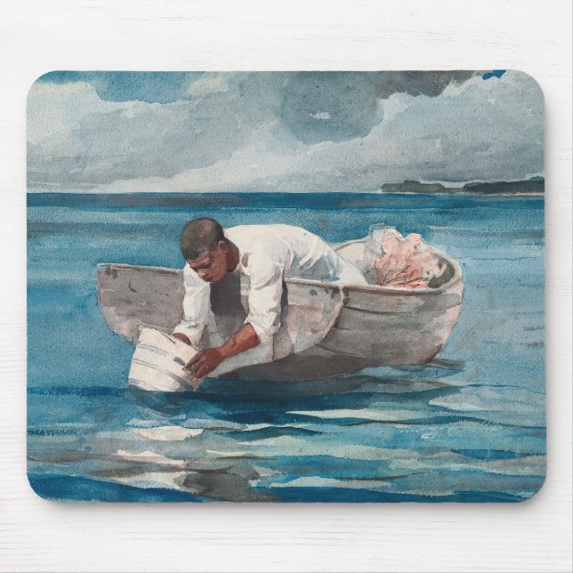Winslow Homer - Der Wasserlüfter Mousepad (Vorne)