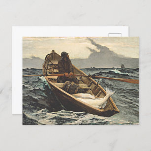 Winslow Homer - Die Nebelwarnung Postkarte