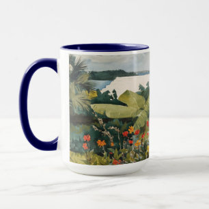 Winslow Homer Flower Garden und Bungalow Bermuda Tasse