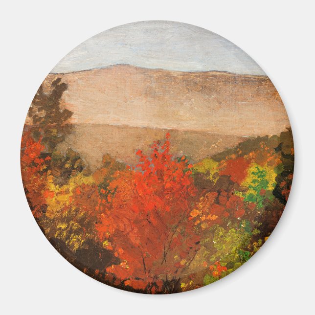 Winslow Homer, Herbstbaumkronen, Magnet (Vorne)