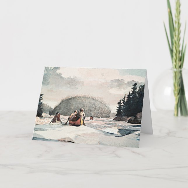 Winslow Homer, Ile Malin Karte (Vorderseite)