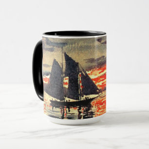 Winslow-Homer-Kunstwerk, Sunset Fires, Tasse