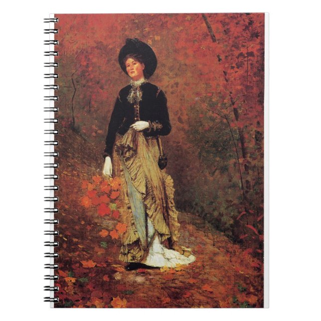 Winslow Homer-Malerei, Herbst Notizblock (Vorderseite)
