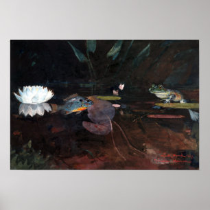 Winslow Homer Mink Pond Poster