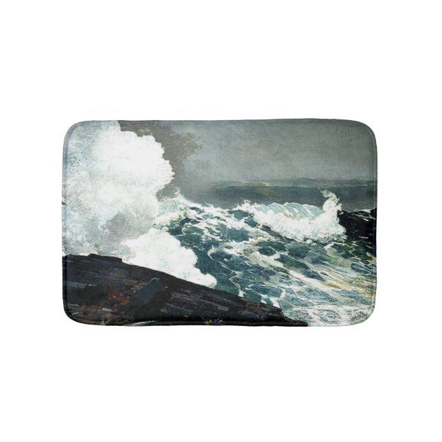 Winslow Homer - Noreaster Badematte (Vorderseite)