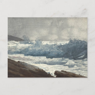 Winslow Homer - Prout's Neck, Breakers Postkarte