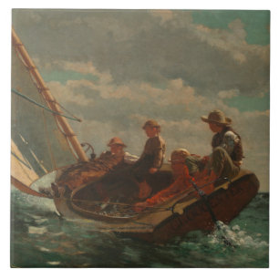 Winslow Homer - sausend herauf (ein angemessener Fliese
