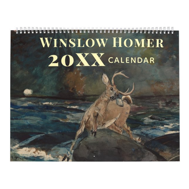 Winslow Homer Vintag 2021 Kalender (Titelbild)