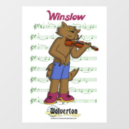 Winslow Window Cling Fensteraufkleber