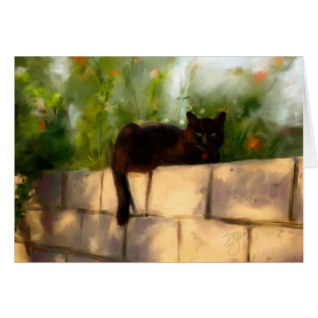 Winston an der Mauer (Vorderseite (Horizontal))