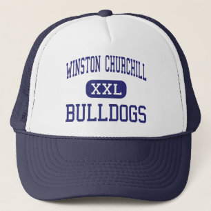 Winston Churchill - Bulldoggen - hoch - Potomac Truckerkappe