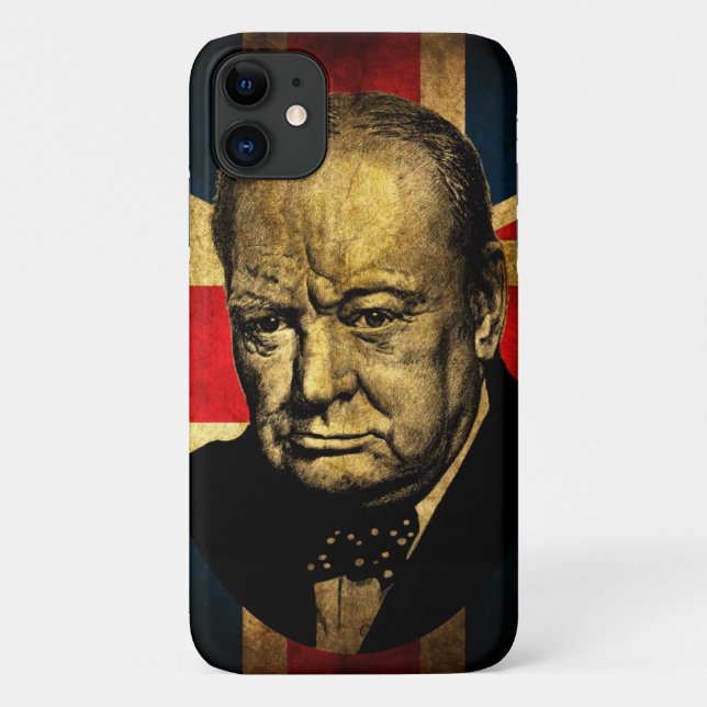 Winston Churchill Case-Mate iPhone Hülle (Rückseite)