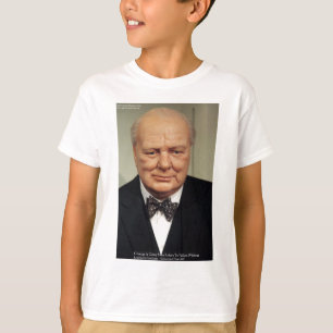 Winston Churchill Failure Wisdom Zitat Geschenke T-Shirt