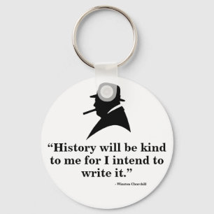 Winston Churchill Keyring - Zitat 18 Schlüsselanhänger