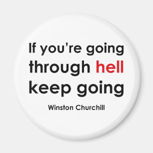 Winston Churchill Magnet