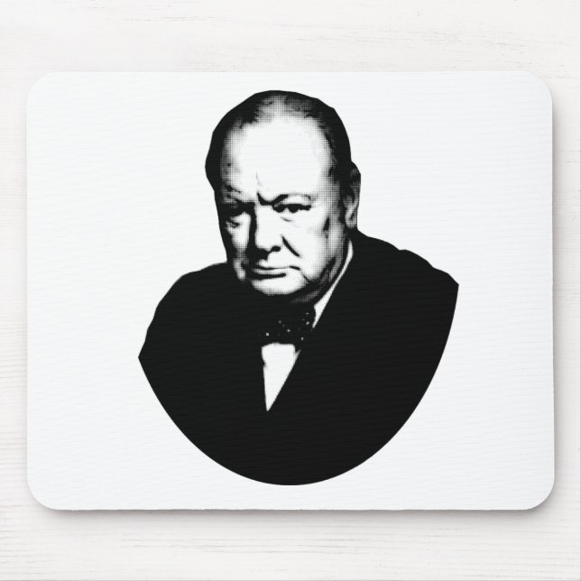 Winston Churchill Mousepad (Vorne)