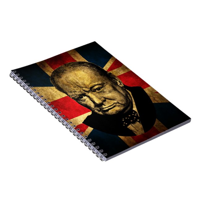 Winston Churchill Notizblock (Rechte Seite)