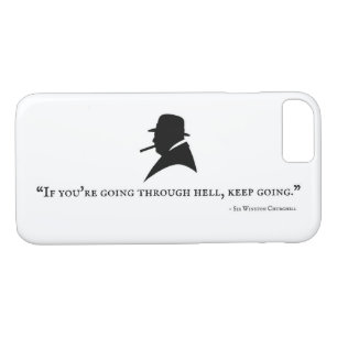 Winston Churchill Phone Case - Zitat 1
