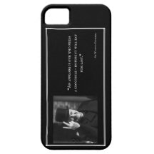 Winston Churchill Phone Case - Zitat 12 - Schwarz