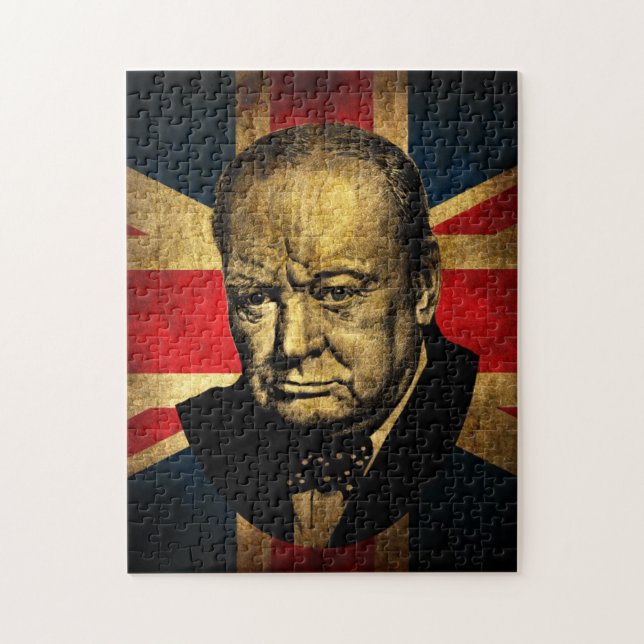 Winston Churchill Puzzle (Vertikal)