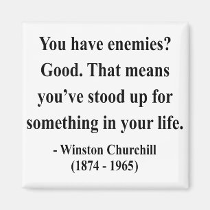 Winston Churchill Quote 3a Magnet