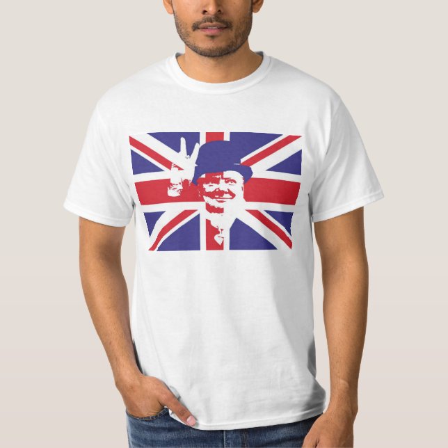 Winston Churchill T-Shirt (Vorderseite)