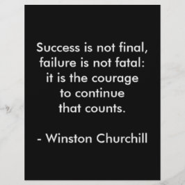 Winston Churchill Zitat; Erfolg