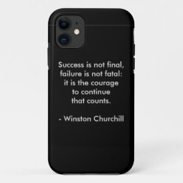 Winston Churchill Zitat; Erfolg Case-Mate iPhone Hülle