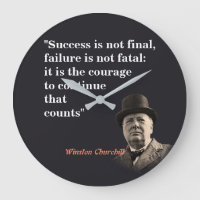 Winston Churchill Zitat über Mut