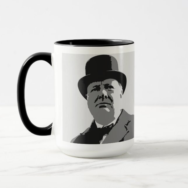 Winston- ChurchillTasse Tasse (Links)