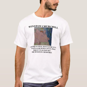 WINSTON- CHURCHILLzitat - SHIRT