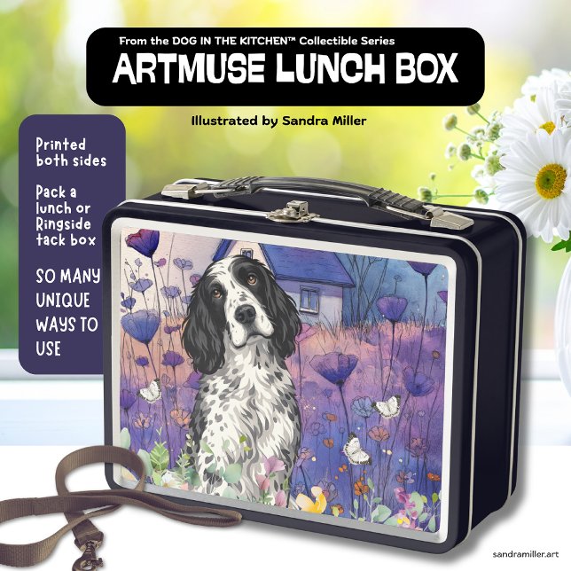 WINSTON der English Setter Metall Brotdose (Von Creator hochgeladen)