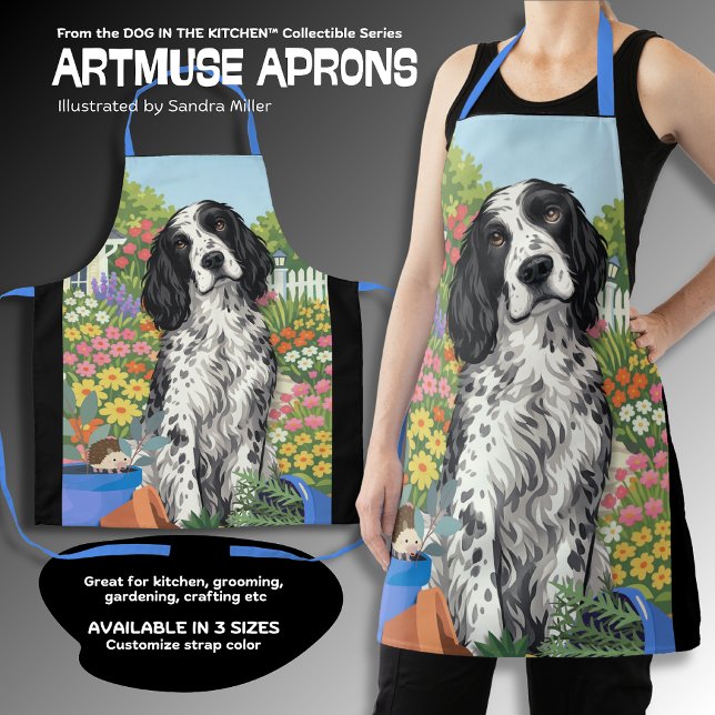 WINSTON English Setter All-Over Print Schürze (Von Creator hochgeladen)