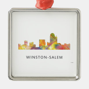 WINSTON - NTH CAROLINA SKYLINE SALEMS, - SILBERNES ORNAMENT
