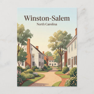 Winston-Salem, North Carolina Postkarte