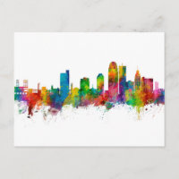 Winston-Salem North Carolina Skyline