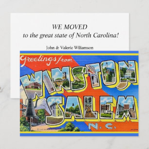 Winston Salem Umzugsankündigung